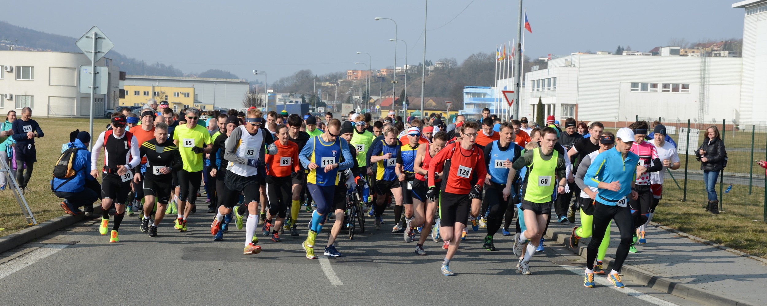 Běh 1/2 maraton ve Zlíně